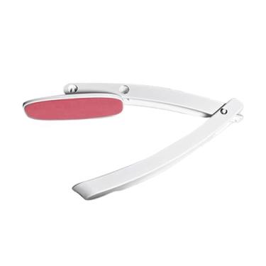 Imagem de Kokiya Espalhador de loção para as costas dobrável, presente para mulheres, casa, viagem, aplicar autobronzeador com cabo longo ergonômico, Rosa