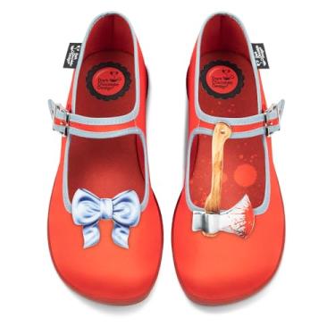 Imagem de Hot Chocolate Design Sapatilhas Mary Jane Femininas, Filme de terror, 37