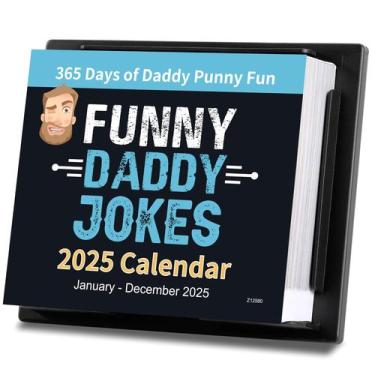 Imagem de Calendário de mesa Pinchoco 2025 Dad Jokes Page a Day 15 x 12 cm