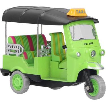 Imagem de Simulação de ciclismo de três rodas para carros de brinquedo Alloy Tuk