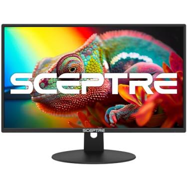 Imagem de SCEPTRE Novo monitor profissional de 61.0 cm 100Hz 1ms HDMI x2 VGA 100% sRGB alto-falantes embutidos, máquina de cuidados com os olhos preto 2024 (E248W-FW100TR)