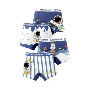 Imagem de Cuecas De Algodão Para Meninos Com Estampa De Carro, Shorts De Estampa