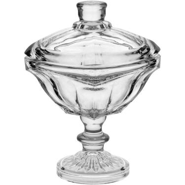 Imagem de Potiche 21X14X14Cm Cristal Eco Transp