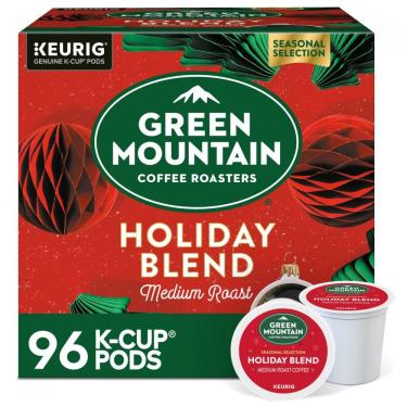 Imagem de Cápsulas de Café Holiday Blend 96u, GREEN MOUNTAIN COFFEE ROASTERS 5000202676, Marrom