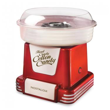 Imagem de Máquina de Algodão Doce Elétrica Retrô, 110v, NOSTALGIA PCM805RETRORED, Vermelho