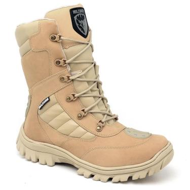 Imagem de Bota Couro Legítimo Adventure Zíper Lateral Antiderrapante-Masculino