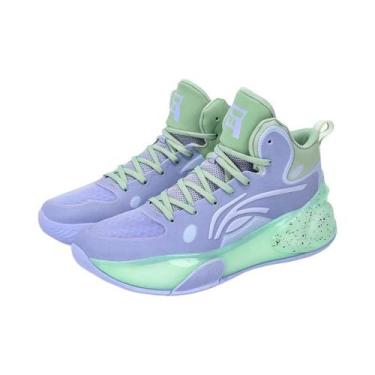 Imagem de Tênis De Basquete Masculino E Feminino Antiderrapante Com Amorteciment