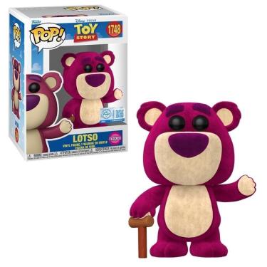 Imagem de Boneco Funko Pop! Exclusivo Disney Toy Story 3 Lotso Flocked