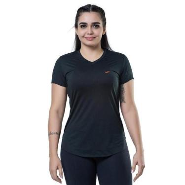 Imagem de Camiseta T-Shirt Dry Fit Elite Lumina Feminina 135539, EG2, Preto