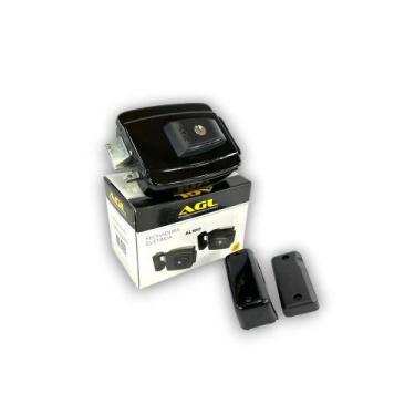 Imagem de Fechadura al100 12v preta 42mm abertura - AGL