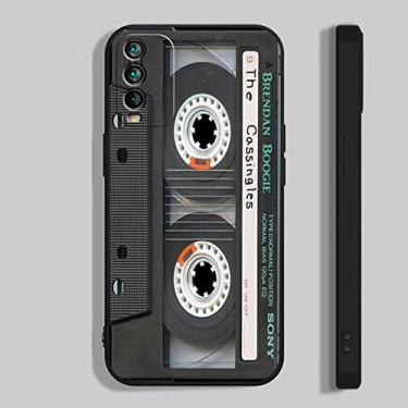 Imagem de Fita cassete vintage estilo retrô para xiaomi para redmi note 10 10s 10t 5g 9 9s 8t 8 pro redmi 10 9 9t 9c 9a 8 8a capa de telefone silicone, c9, para redmi 8