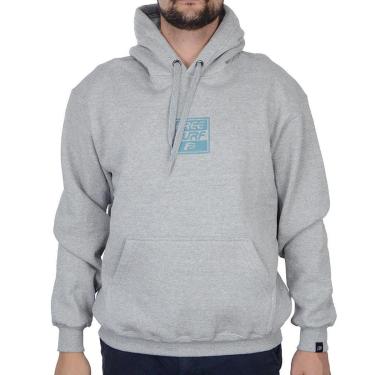 Imagem de Blusa Masculina Freesurf Moletom Trade Cinza - 111005260-Masculino