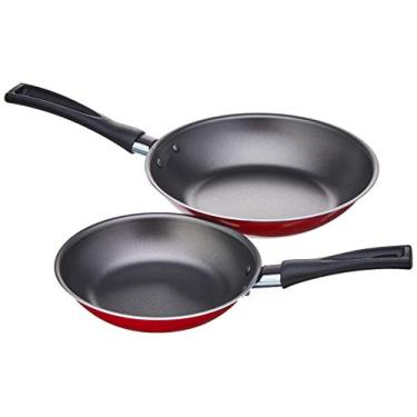 Imagem de Conjunto Frigideiras 2pcs Ø16+ø20 Garlic Vermelho Brinox Garlic Vermelho Pacote De 2