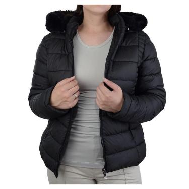 Imagem de Jaqueta Feminina Facinelli Peluciada Preta - 620288-Feminino