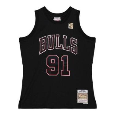 Imagem de Regata Mitchell & Ness Swingman Dennis Rodman Chicago Bulls 1997-98 Jersey Masculino-Masculino