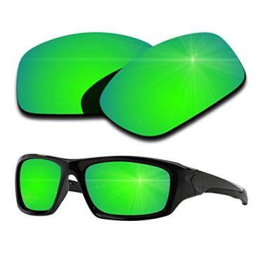 Imagem de Lentes de reposição polarizadas para Oakley Tincan - Revestimento espelhado verde