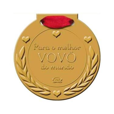 Imagem de Para A Melhor Vovo Do Mundo - Formato De Medalha