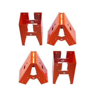 Imagem de Suporte móvel de mesa para carpintaria, suporte de cavalete de aço, clipe de fixação, clipe de cavalo, faça você mesmo, carpintaria, móveis, braçadeira de reforço, conectores de hardware, ferramentas