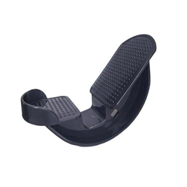 Imagem de Tachiuwa Maca de panturrilha para pés, antiderrapante Massagem, uso em escritório, ferramenta de alongamento de panturrilha, preto