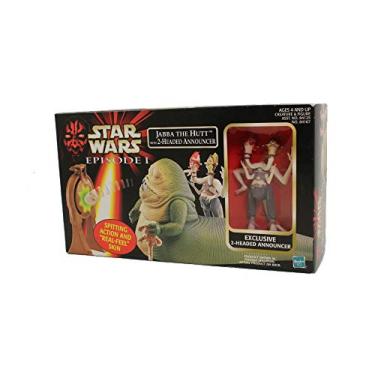 Imagem de Star Wars Episode I Jabba The Hutt with Exclusive 2-Headed Announcer Playset