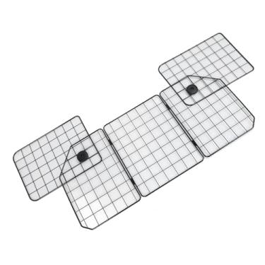 Imagem de Barreira para Carro de Cachorro, Condução Segura, área de Carga de Ferro Ajustável, Malha de Arame, Divisor de Proteção para Animais de Estimação, Portão, Suv, van, Veículo