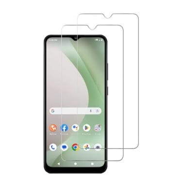 Imagem de DAMONDY Pacote com 2 para protetor de tela DIALN X65, resistente a arranhões, sem bolhas, anti-impressões digitais, transparente, compatível com capas, filme de vidro temperado para DIALN X65