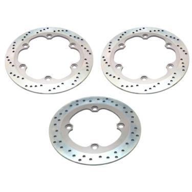 Imagem de Kit Discos de Freio Honda Cbr 450 1989 1990 1991 1992 1993 1994 1995 (