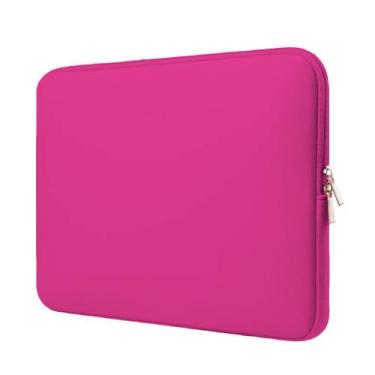 Imagem de Capa Case Pasta Maleta Para Notebook de Neoprene 13 13.3 Polegadas Ros