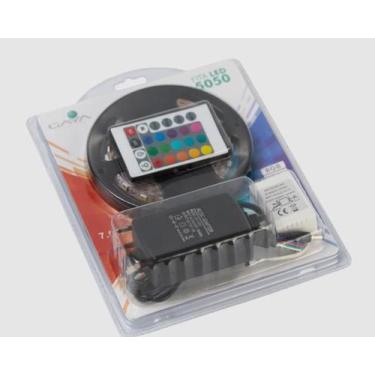 Imagem de Kit Fita Rgb 5050 5 Metros 12V 7.8W/M IP20 Gaya