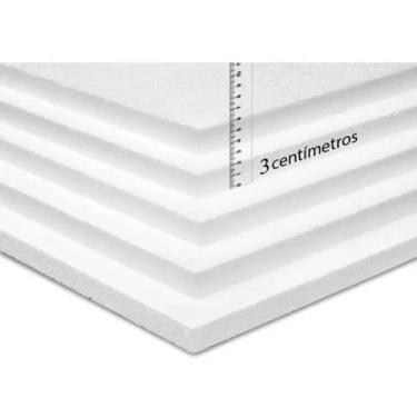 Imagem de Placa Forro De Isopor S/ Ranhura 3cm (1000x500x30mm) 5 Placas - RCAPLA