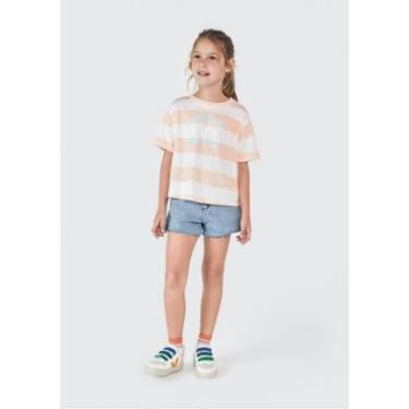 Imagem de Blusa Infantil Menina Manga Curta Com Estampa Hering Kids-Feminino