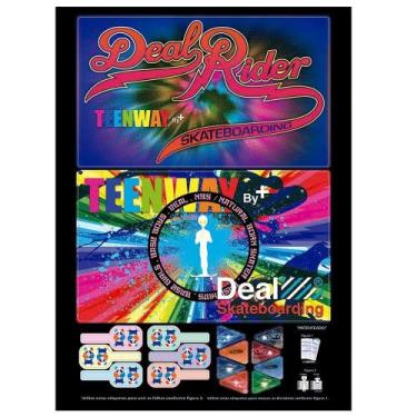 Imagem de Caderno Universitário Jandaia Capa Dura Teen Way 1 Matéria 96 Folhas E