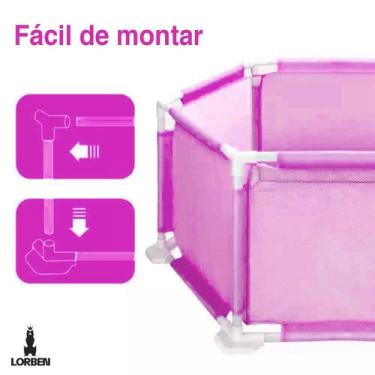 Imagem de Cercado Portátil Bebê Infantil Criança Cercadinho Lorben