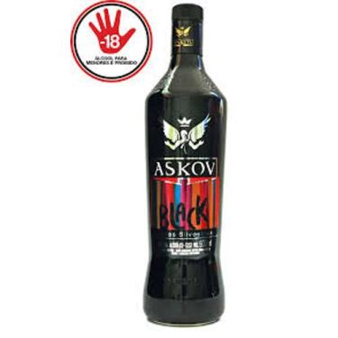 Imagem de Vodka Askov Garrafa 900ml - Sabores diveros, Black