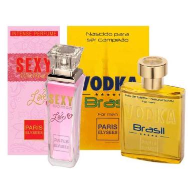 Imagem de Vodka Brasil Amarelo + Sexy Woman Love - Paris Elysees