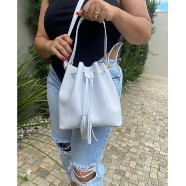 Imagem de Bolsa Feminina de Lado Transversal Tiracolo Alça Dupla - MANU SHOES, B