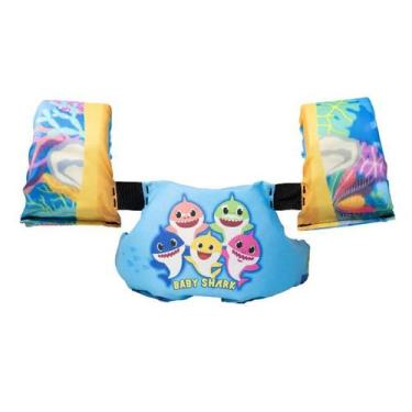 Imagem de Bóia Colete Infantil Baby Shark (azul) Boia De Braço Piscina - Summer 