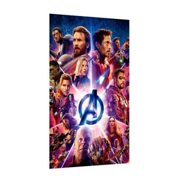 Imagem de Placa decorativa - vingadores avengers - marvel - Cultture, 40x26,6cm