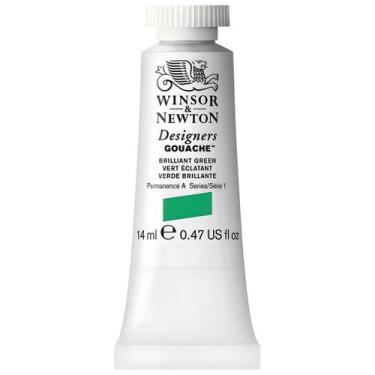 Imagem de Tinta Guache Designers Winsor & Newton 14ml Brilliant Green S1