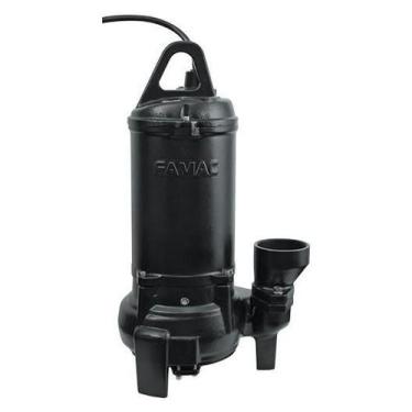 Imagem de Bomba Submersível Efluentes Fbs-Ng 250 1/2 Cv Trif. Famac