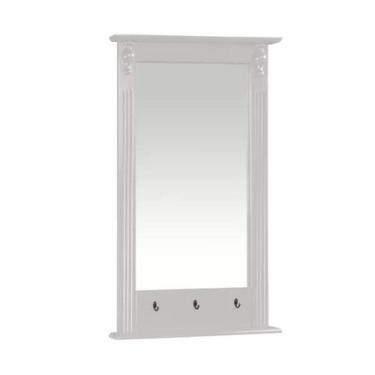 Imagem de Moldura 93 x 60 cm - Ganchos e Espelho Retangular - Tommy Design - Mey