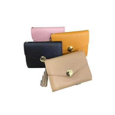 Imagem de Carteira Feminina Pequena Basic Anna 21982 Sortida
