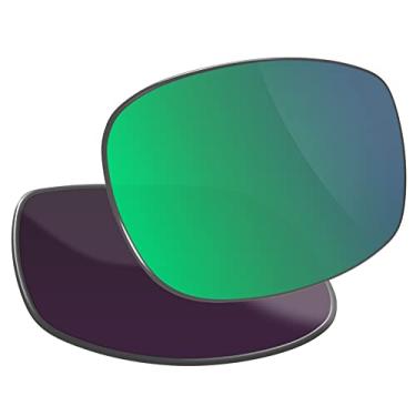 Imagem de Vaep Lentes de reposição polarizadas para óculos de sol Clutch Von Zipper - Verde irlandês