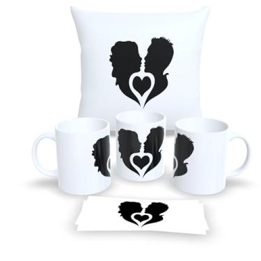 Imagem de Kit Com Almofada 30x30cm e Caneca de Porcelana dia das Mães (Kit dia das Mães 2)