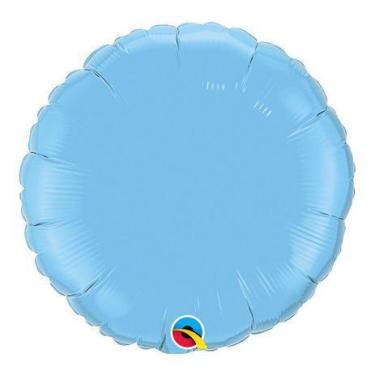 Imagem de Balao 18 redondo solto azul claro metalizado ls 12984 - Qualatex