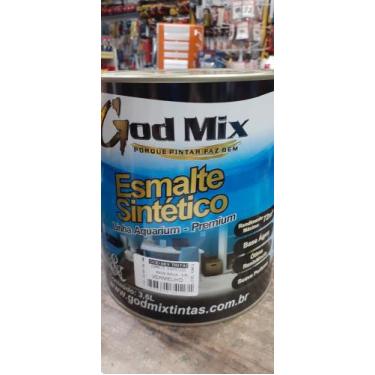 Imagem de Tinta galão 3,6 litros, esmalte sintético à base dágua VERMELHO - God 