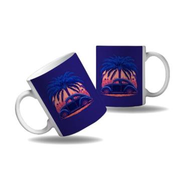 Imagem de Caneca Presente Tema Carros Clássicos Geek Nerd Cores Fusca - Enjoy Sh
