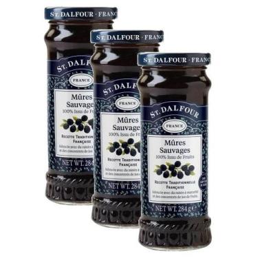 Imagem de kit 3 GELÉIA PREMIUM ST. DALFOUR SABOR AMORA - 248G