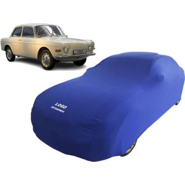 Imagem de Capa Para Proteção Carro Antigo Volkswagen 1600 Zé Do Caixão - Mz, Azu