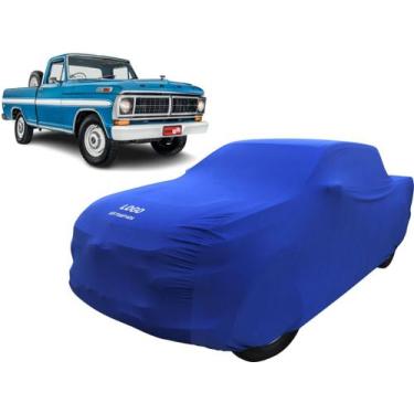 Imagem de Capa Carro Automotiva Camionete Ford F100 Nas Medidas - Mz, Azul